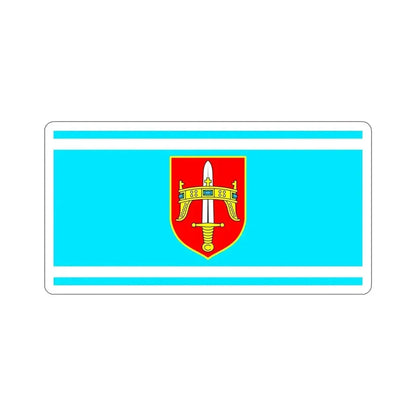 Flag of Šibenik Knin County Croatia STICKER Vinyl Die-Cut Decal - The Sticker Space