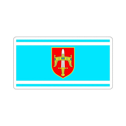 Flag of Šibenik Knin County Croatia STICKER Vinyl Die-Cut Decal - The Sticker Space