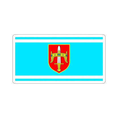 Flag of Šibenik Knin County Croatia STICKER Vinyl Die-Cut Decal - The Sticker Space