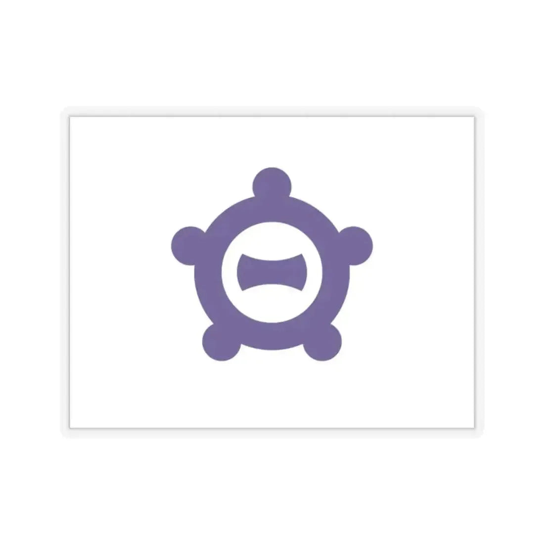 Flag of Ichinomiya Aichi Japan - STICKER Vinyl Kiss-Cut Decal 2 Inch Transparent - The Sticker Space