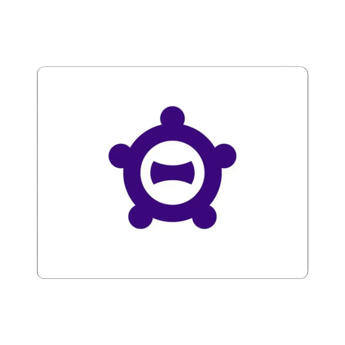 Flag of Ichinomiya Aichi Japan - STICKER Vinyl Kiss-Cut Decal 2 Inch White - The Sticker Space