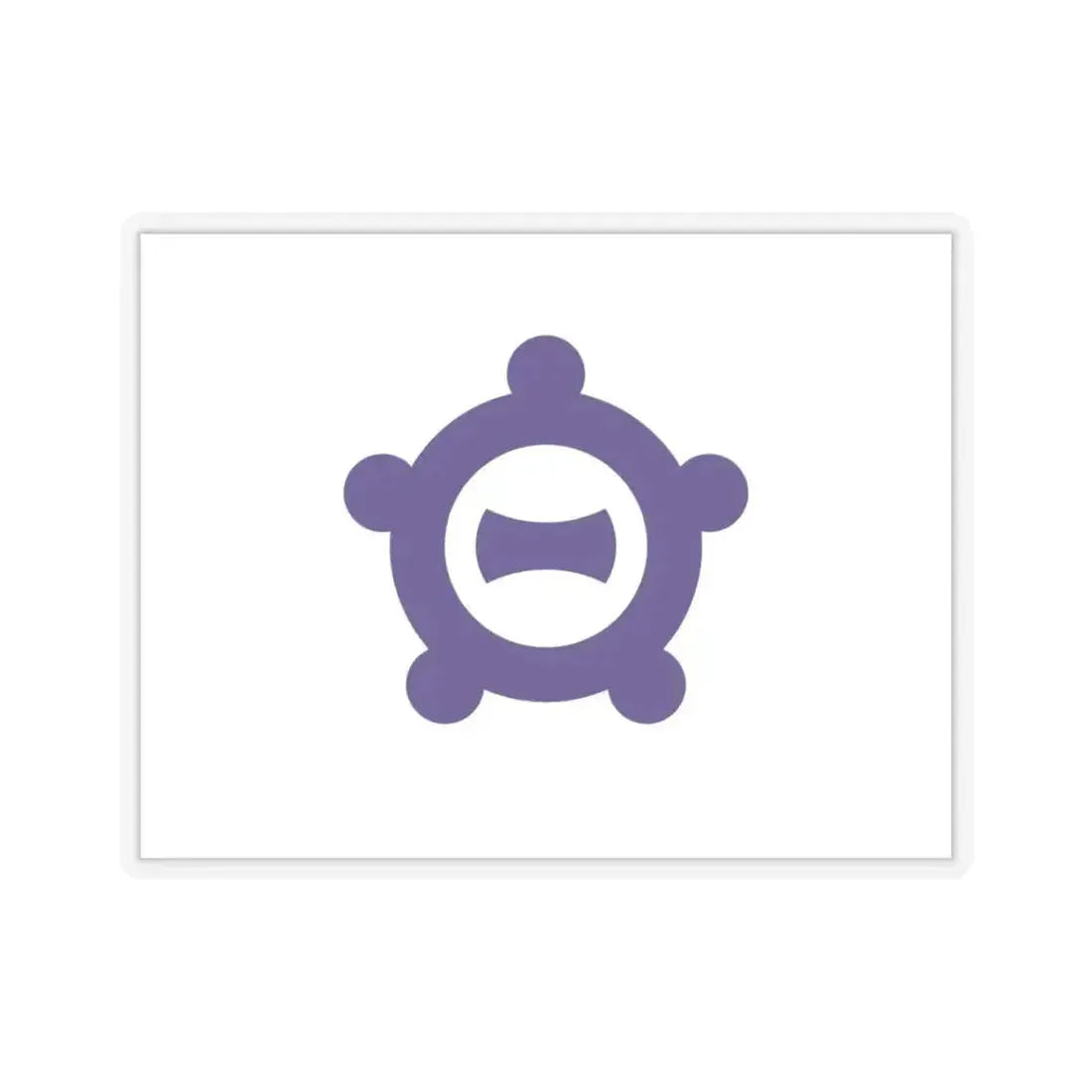 Flag of Ichinomiya Aichi Japan - STICKER Vinyl Kiss-Cut Decal 3 Inch Transparent - The Sticker Space