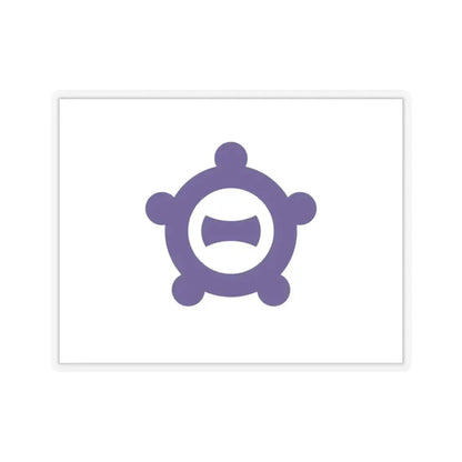 Flag of Ichinomiya Aichi Japan - STICKER Vinyl Kiss-Cut Decal 3 Inch Transparent - The Sticker Space