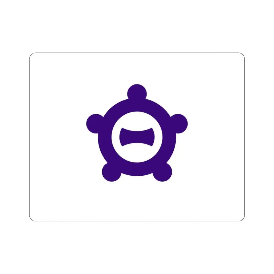 Flag of Ichinomiya Aichi Japan - STICKER Vinyl Kiss-Cut Decal 3 Inch White - The Sticker Space