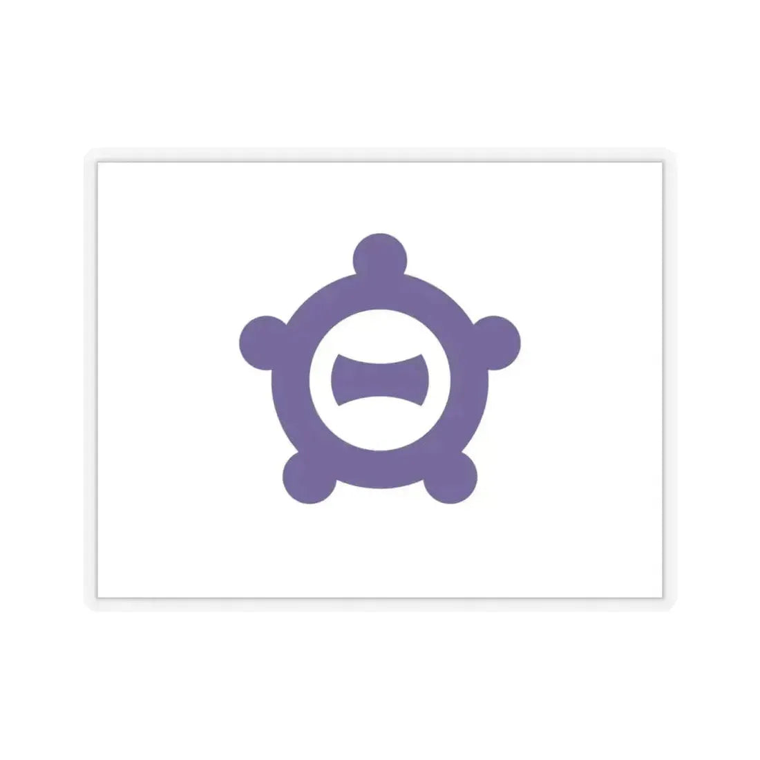 Flag of Ichinomiya Aichi Japan - STICKER Vinyl Kiss-Cut Decal 4 Inch Transparent - The Sticker Space