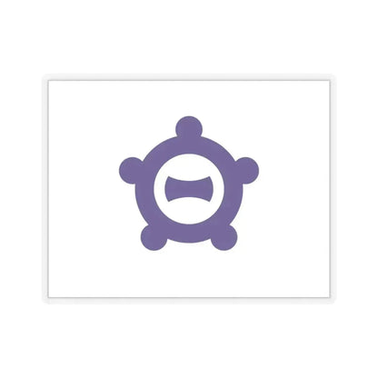 Flag of Ichinomiya Aichi Japan - STICKER Vinyl Kiss-Cut Decal 4 Inch Transparent - The Sticker Space