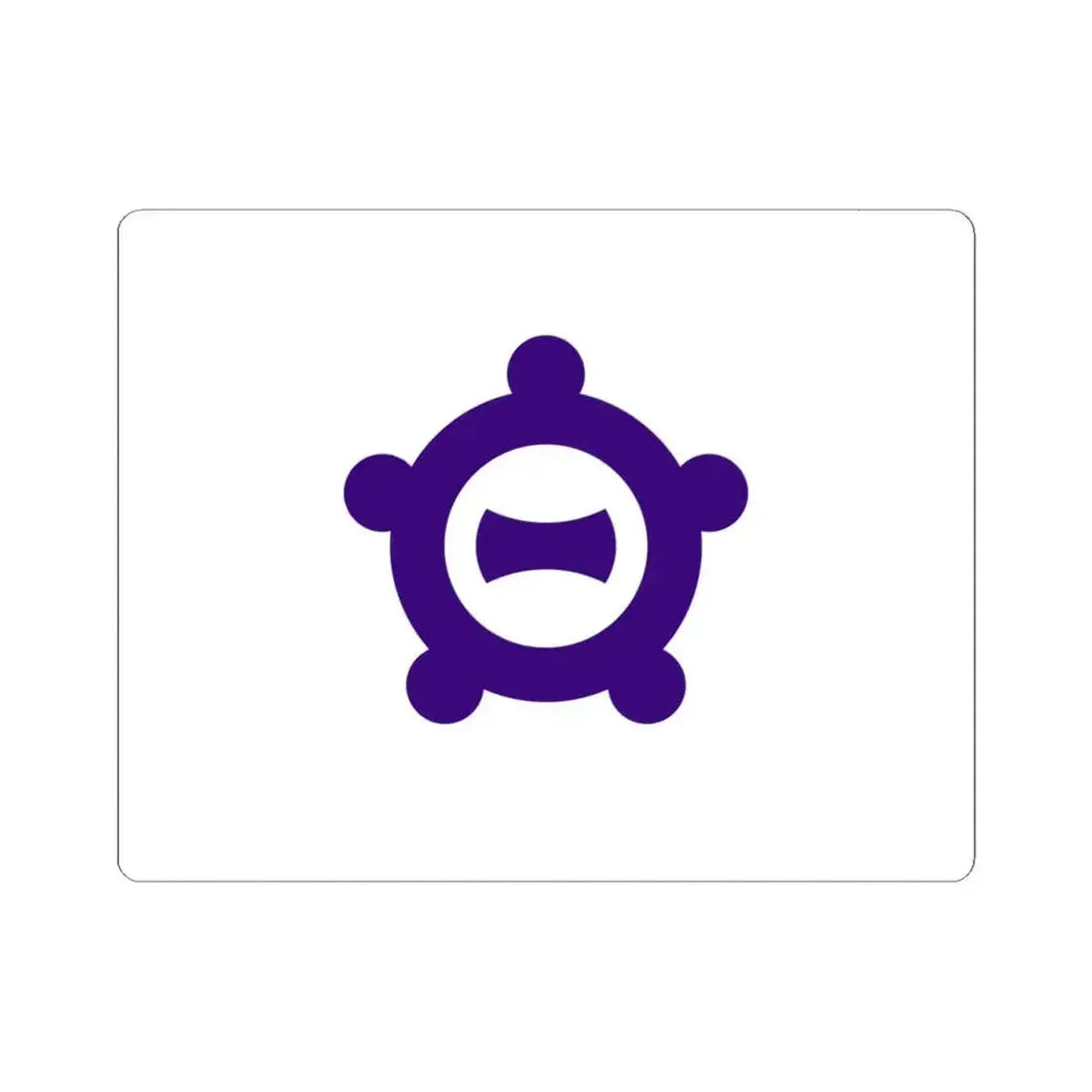 Flag of Ichinomiya Aichi Japan - STICKER Vinyl Kiss-Cut Decal 4 Inch White - The Sticker Space