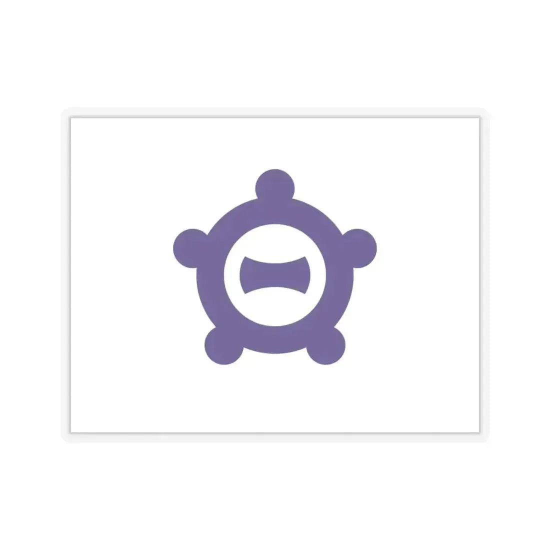 Flag of Ichinomiya Aichi Japan - STICKER Vinyl Kiss-Cut Decal 6 Inch Transparent - The Sticker Space