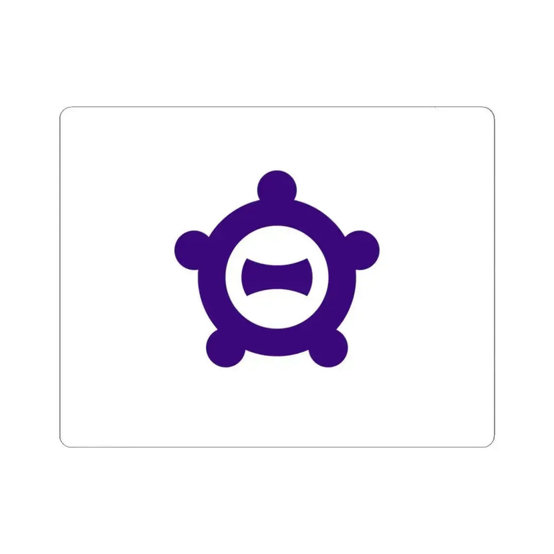 Flag of Ichinomiya Aichi Japan - STICKER Vinyl Kiss-Cut Decal 6 Inch White - The Sticker Space