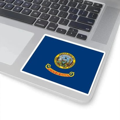 Flag of Idaho (United States) STICKER Vinyl Kiss-Cut Decal - The Sticker Space