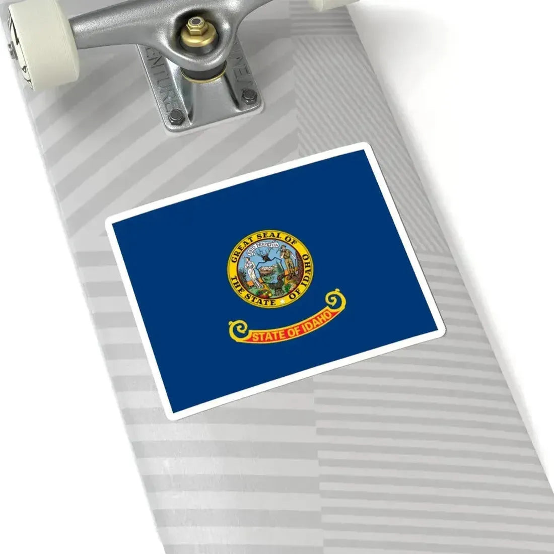 Flag of Idaho (United States) STICKER Vinyl Kiss-Cut Decal - The Sticker Space