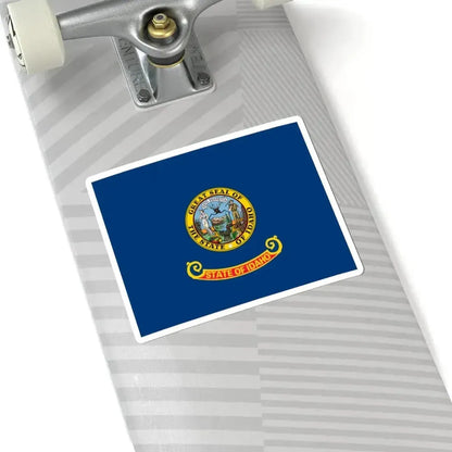 Flag of Idaho (United States) STICKER Vinyl Kiss-Cut Decal - The Sticker Space