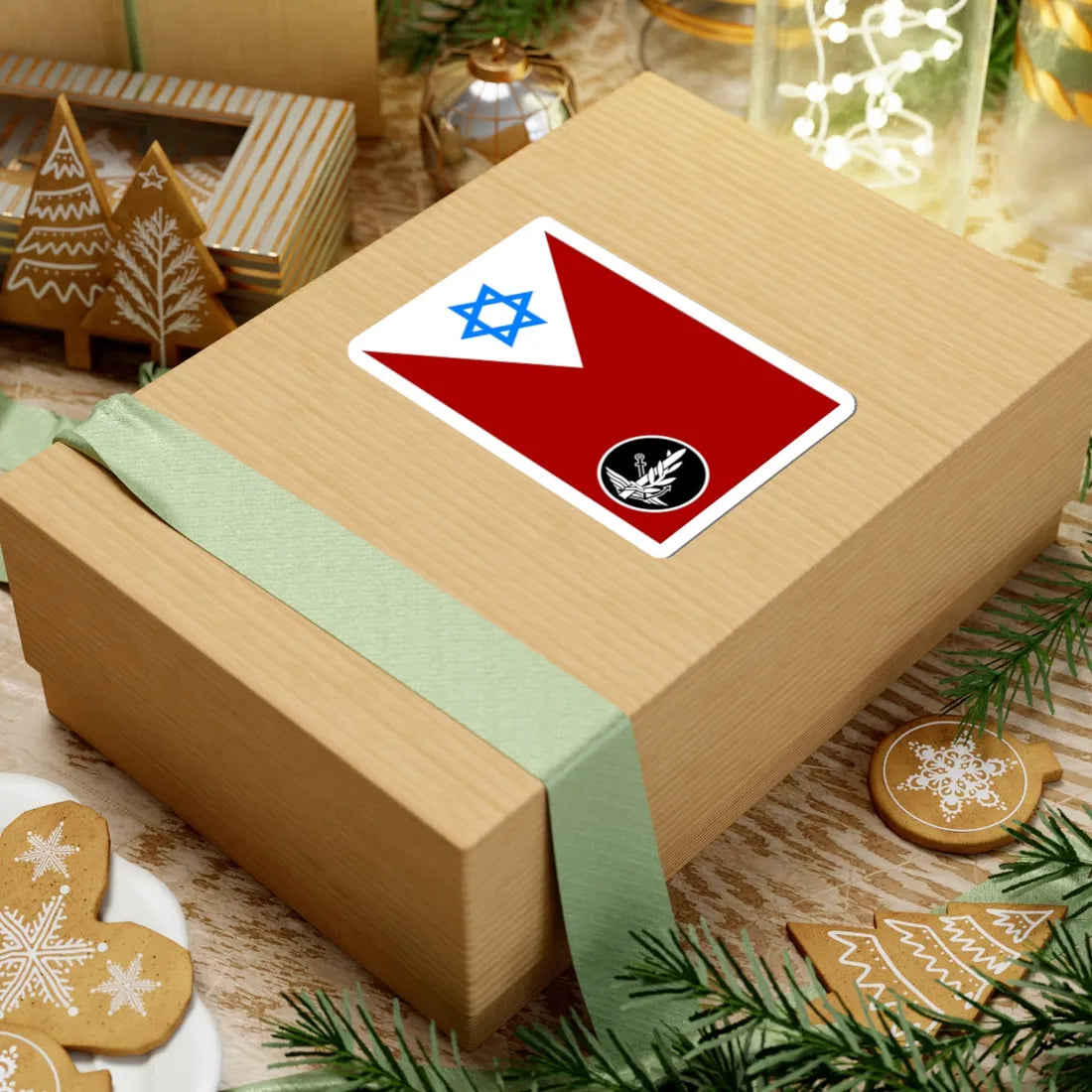 Flag of IDF Operations Directorate (Israel) STICKER Vinyl Kiss-Cut Decal - The Sticker Space