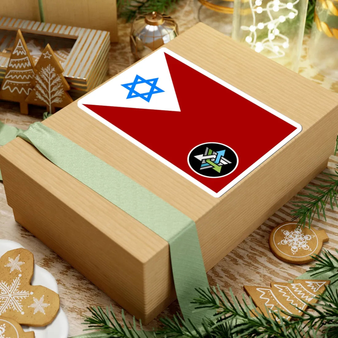 Flag of IDF Planning Directorate (Israel) STICKER Vinyl Kiss-Cut Decal - The Sticker Space