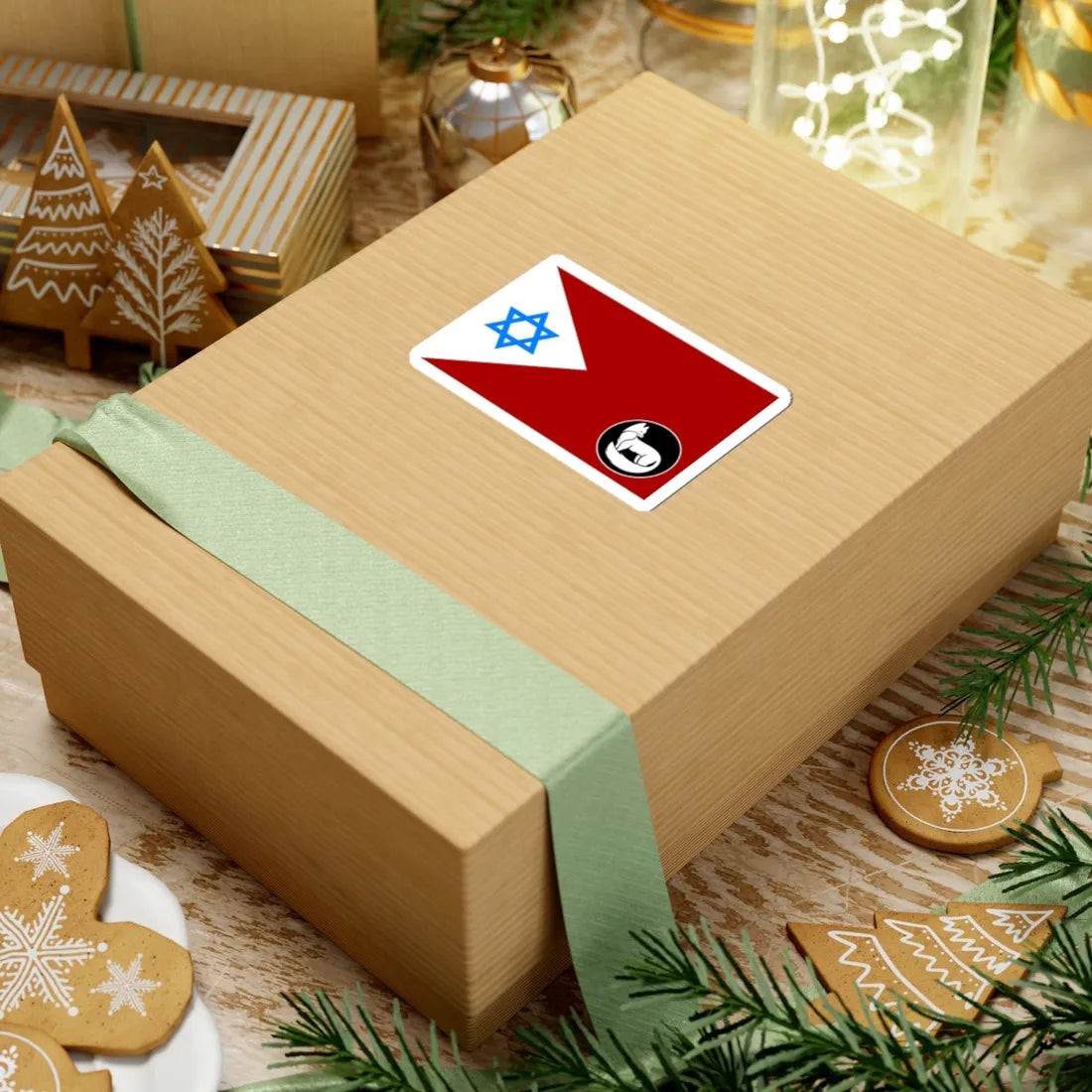 Flag of IDF Southern Command (Israel) STICKER Vinyl Kiss-Cut Decal - The Sticker Space