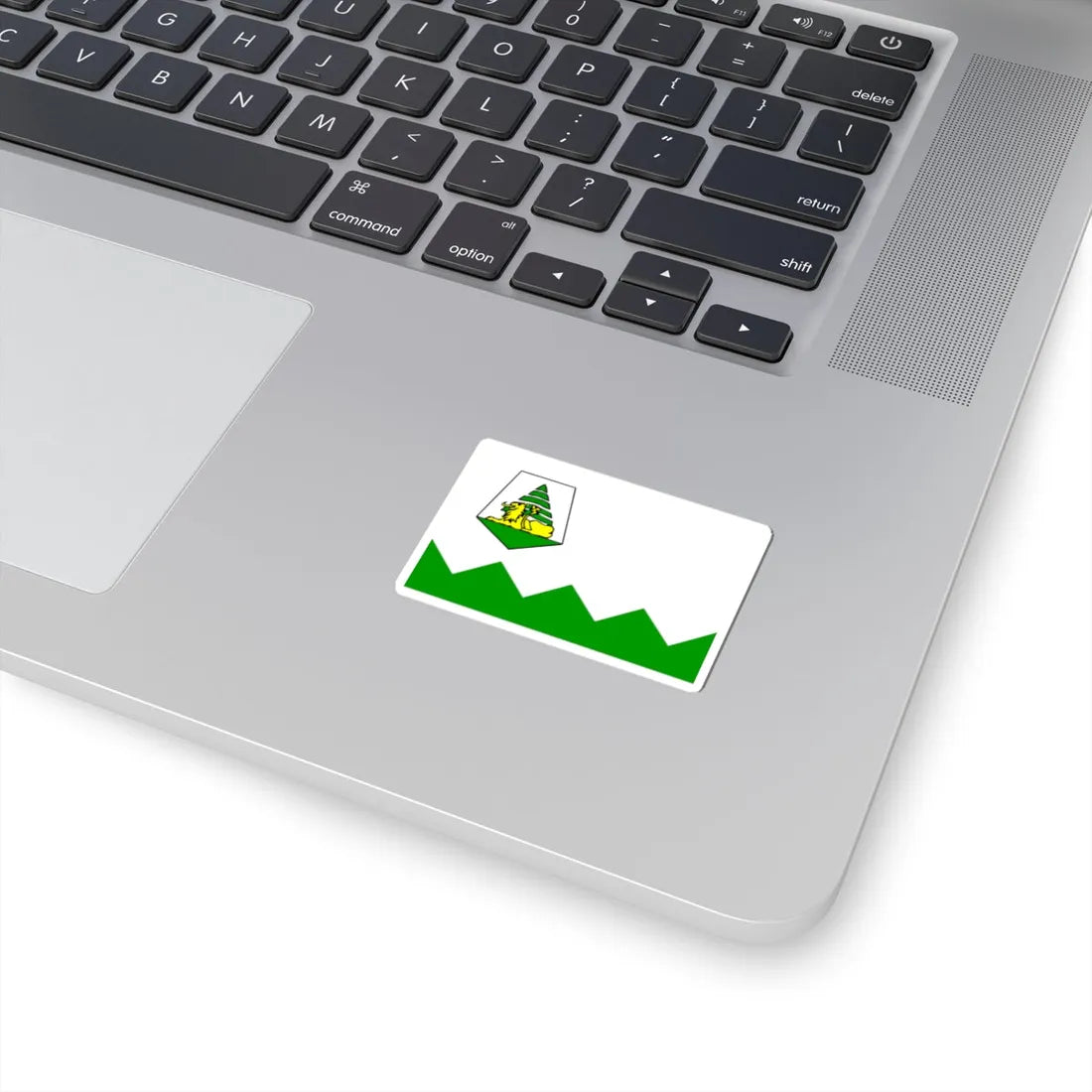 Flag of Ifrane province (Morocco) STICKER Vinyl Kiss-Cut Decal - The Sticker Space