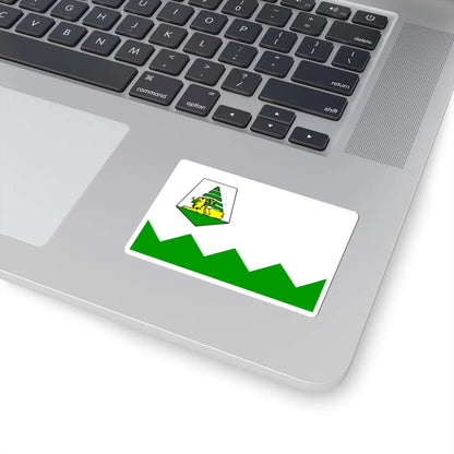 Flag of Ifrane province (Morocco) STICKER Vinyl Kiss-Cut Decal - The Sticker Space