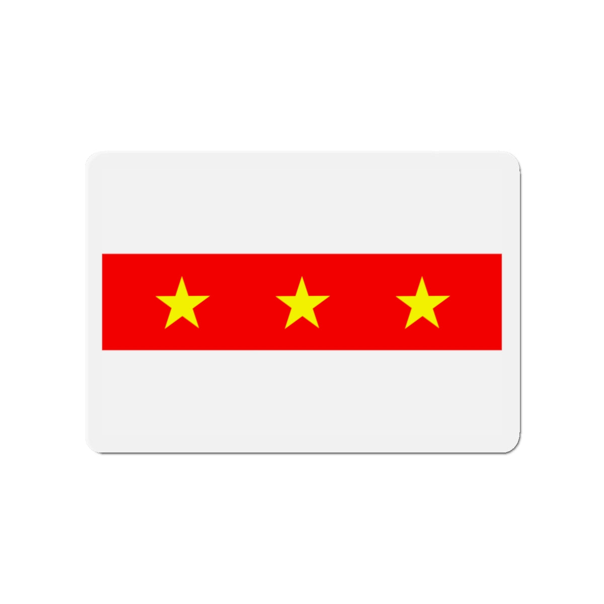 Flag of Il Fgura Malta - Die-Cut Magnet-3" x 3"-The Sticker Space