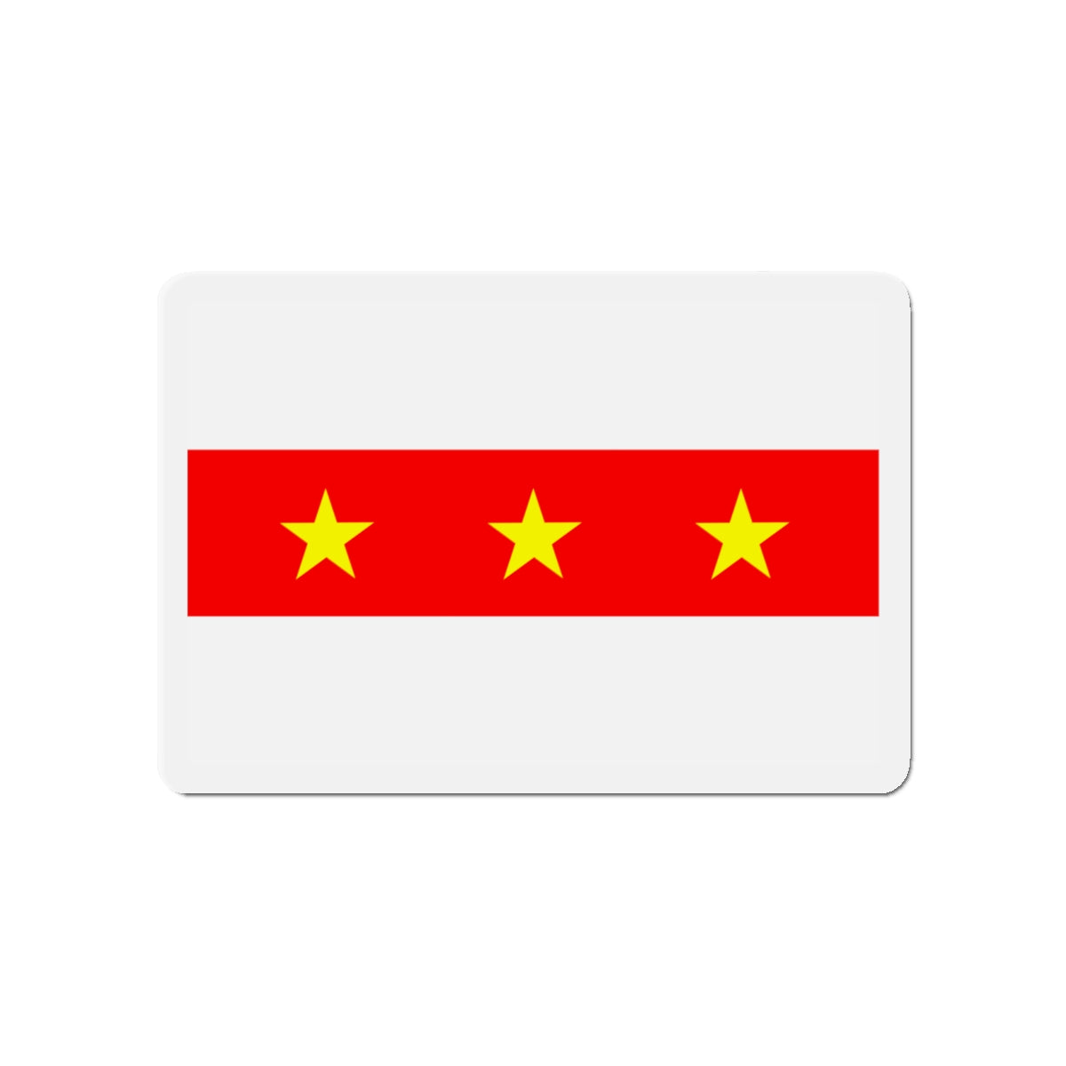 Flag of Il Fgura Malta - Die-Cut Magnet-4" x 4"-The Sticker Space