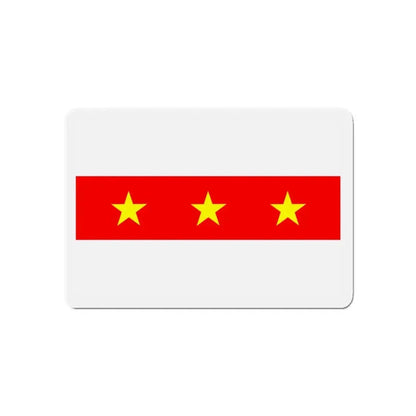 Flag of Il Fgura Malta - Refrigerator Magnet 5 Inch - The Sticker Space