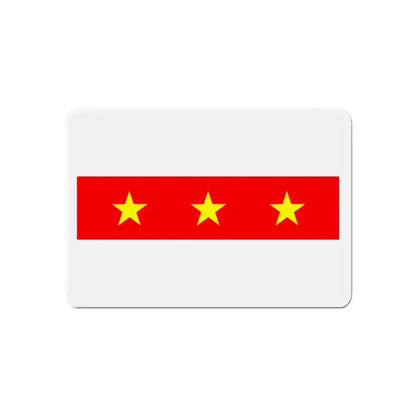 Flag of Il Fgura Malta - Refrigerator Magnet 6 Inch - The Sticker Space