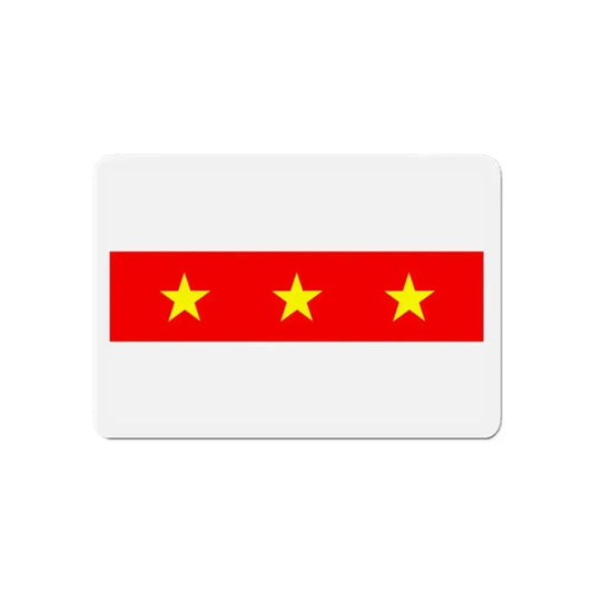 Flag of Il Fgura Malta - Refrigerator Magnet 6 Inch - The Sticker Space