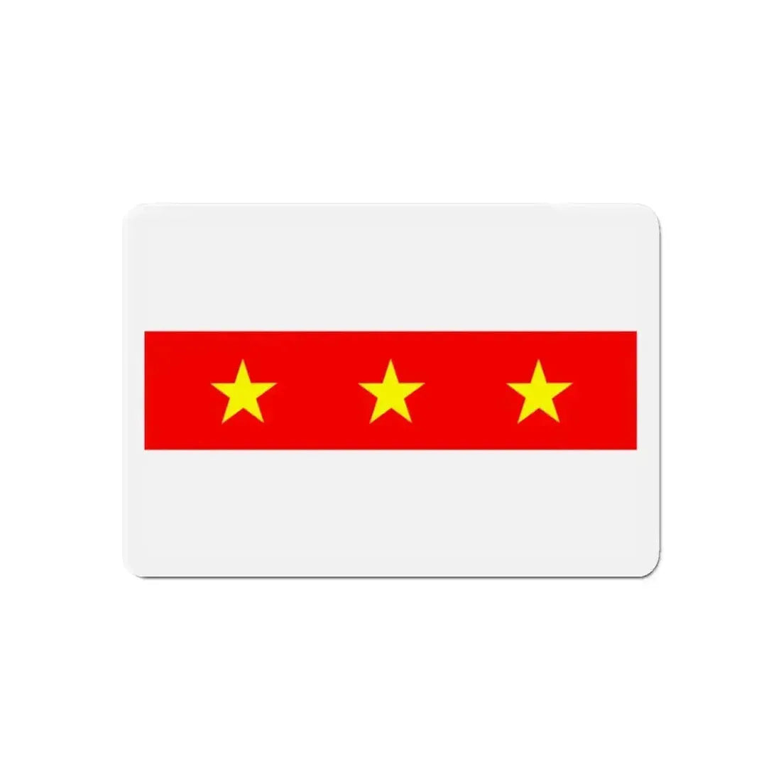 Flag of Il Fgura Malta - Refrigerator Magnet - The Sticker Space