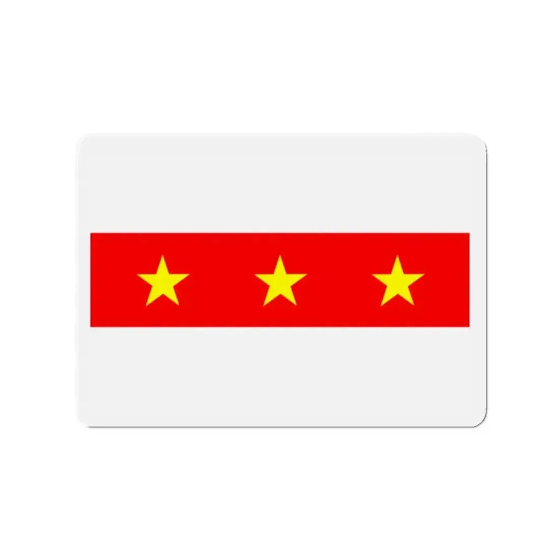 Flag of Il Fgura Malta - Refrigerator Magnet - The Sticker Space