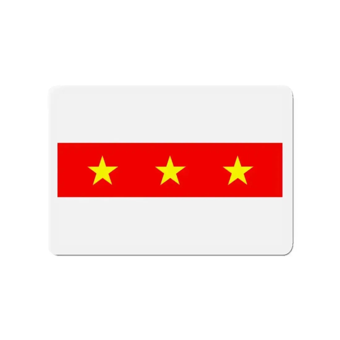 Flag of Il Fgura Malta - Refrigerator Magnet - The Sticker Space