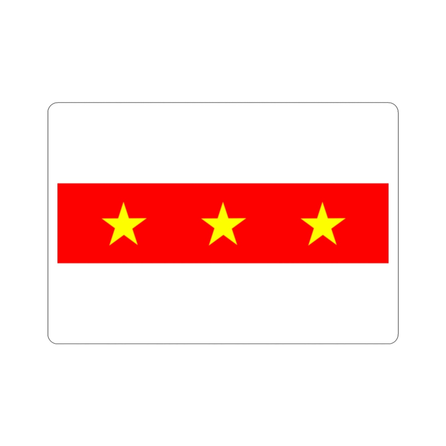 Flag of Il Fgura Malta STICKER Vinyl Die-Cut Decal-2 Inch-The Sticker Space