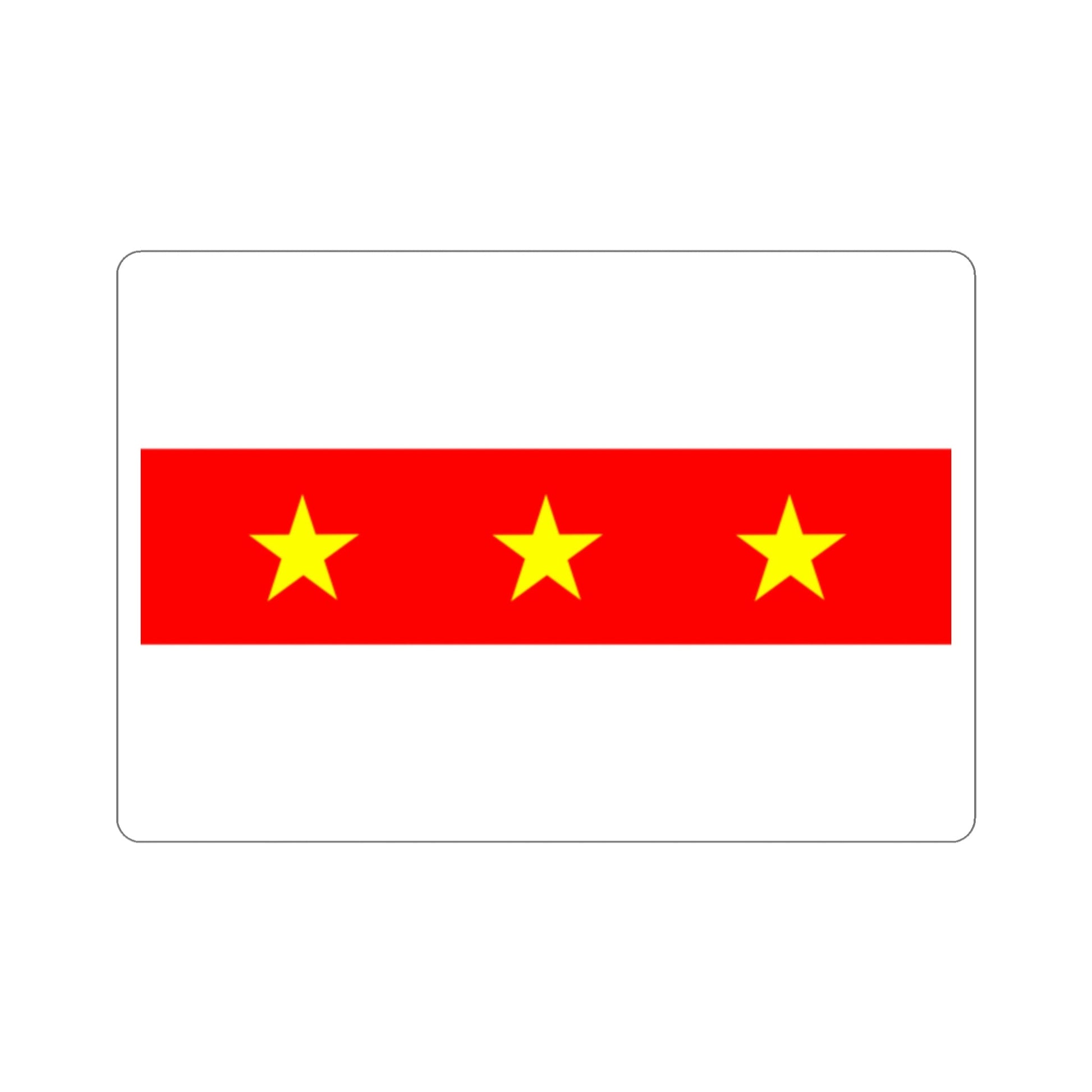 Flag of Il Fgura Malta STICKER Vinyl Die-Cut Decal-2 Inch-The Sticker Space