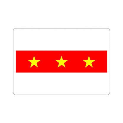 Flag of Il Fgura Malta STICKER Vinyl Die-Cut Decal-3 Inch-The Sticker Space