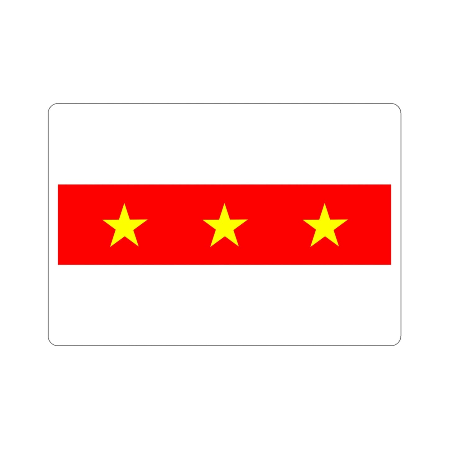 Flag of Il Fgura Malta STICKER Vinyl Die-Cut Decal-5 Inch-The Sticker Space