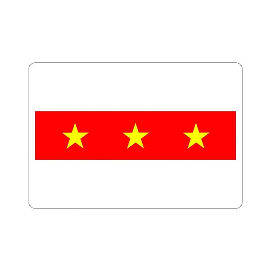 Flag of Il Fgura Malta STICKER Vinyl Die-Cut Decal 6 Inch - The Sticker Space