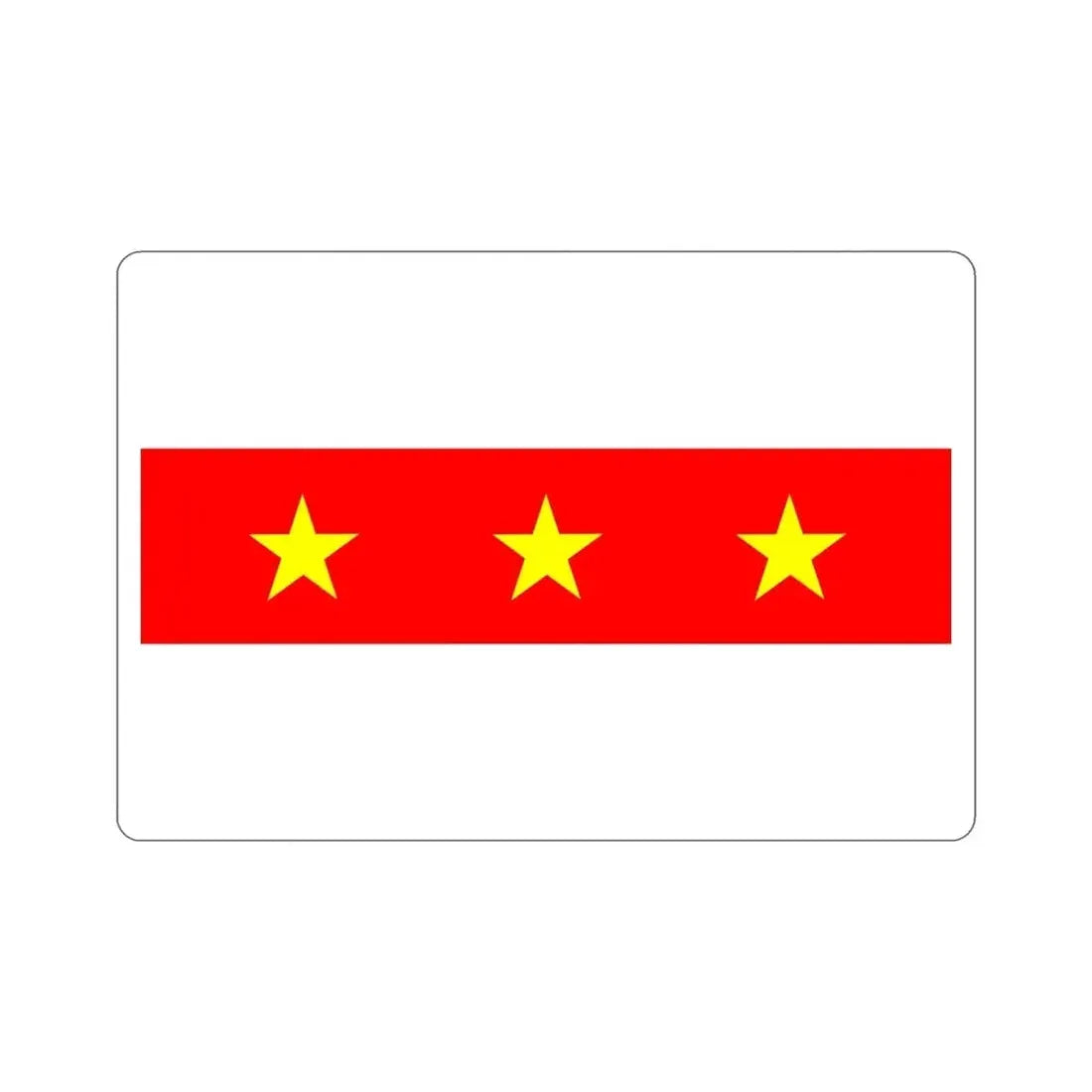 Flag of Il Fgura Malta STICKER Vinyl Die-Cut Decal - The Sticker Space