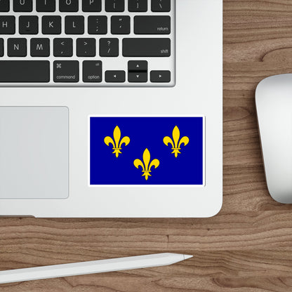 Flag of Île de France France 2 STICKER Vinyl Die-Cut Decal-The Sticker Space