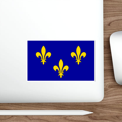 Flag of Île de France France 2 STICKER Vinyl Die-Cut Decal-The Sticker Space