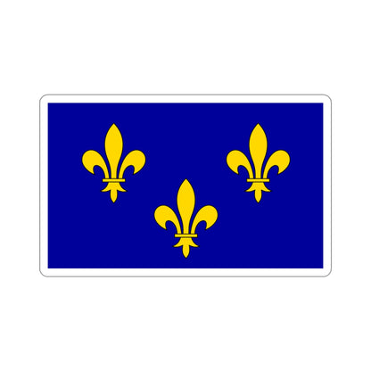 Flag of Île de France France 2 STICKER Vinyl Die-Cut Decal-3 Inch-The Sticker Space