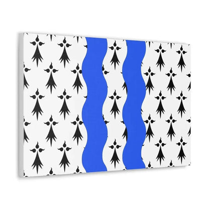 Flag of Ille et Vilaine France 2 - Canvas Wall Art - The Sticker Space