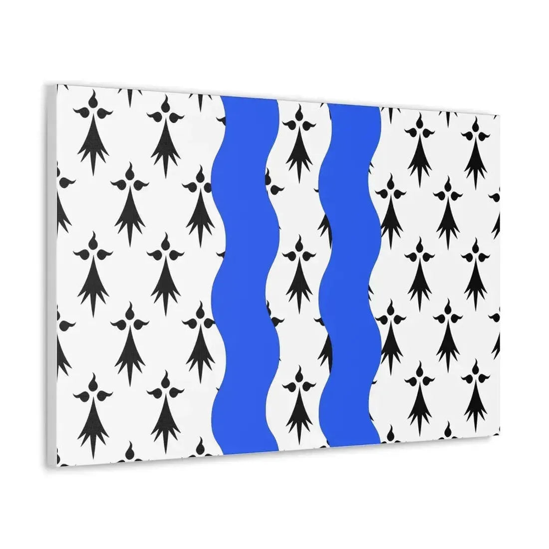 Flag of Ille et Vilaine France 2 - Canvas Wall Art - The Sticker Space