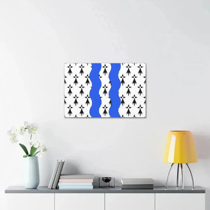 Flag of Ille et Vilaine France 2 - Canvas Wall Art - The Sticker Space