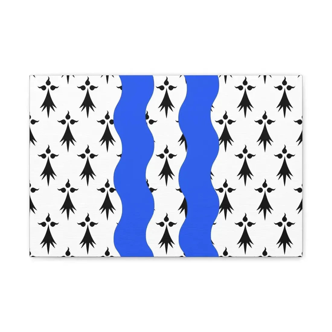 Flag of Ille et Vilaine France 2 - Canvas Wall Art - The Sticker Space