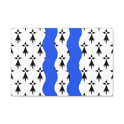Flag of Ille et Vilaine France 2 - Canvas Wall Art - The Sticker Space