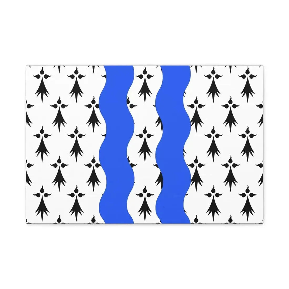 Flag of Ille et Vilaine France 2 - Canvas Wall Art - The Sticker Space