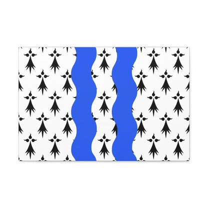 Flag of Ille et Vilaine France 2 - Canvas Wall Art - The Sticker Space
