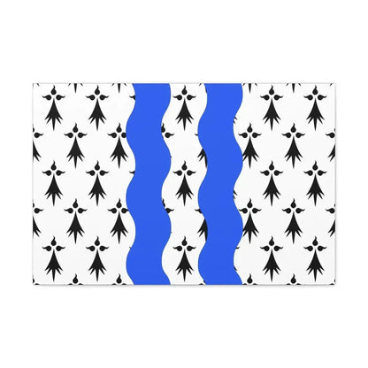 Flag of Ille et Vilaine France 2 - Canvas Wall Art - The Sticker Space