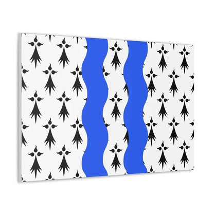 Flag of Ille et Vilaine France 2 - Canvas Wall Art - The Sticker Space