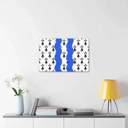 Flag of Ille et Vilaine France 2 - Canvas Wall Art - The Sticker Space