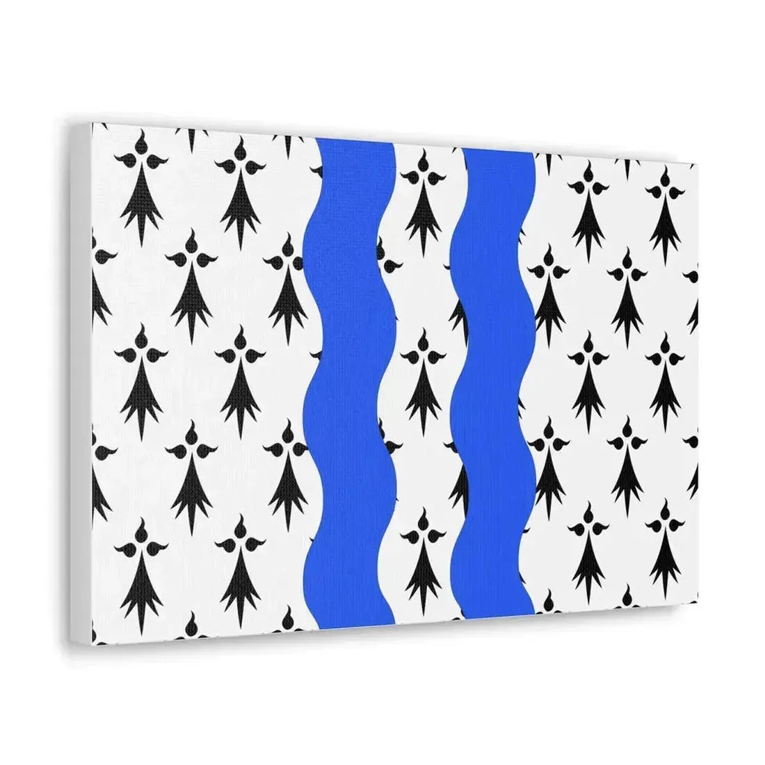 Flag of Ille et Vilaine France 2 - Canvas Wall Art - The Sticker Space