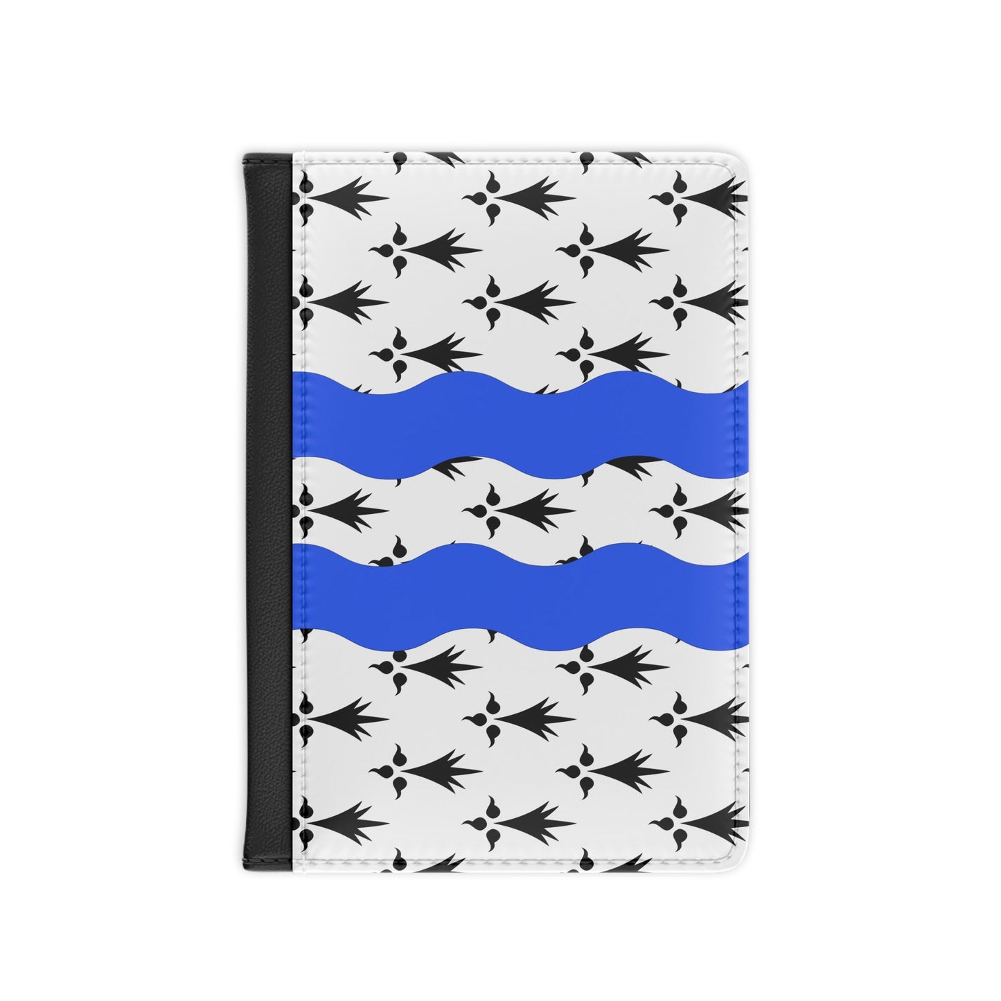 Flag of Ille et Vilaine France 2 - Passport Holder-3.9" x 5.8"-The Sticker Space